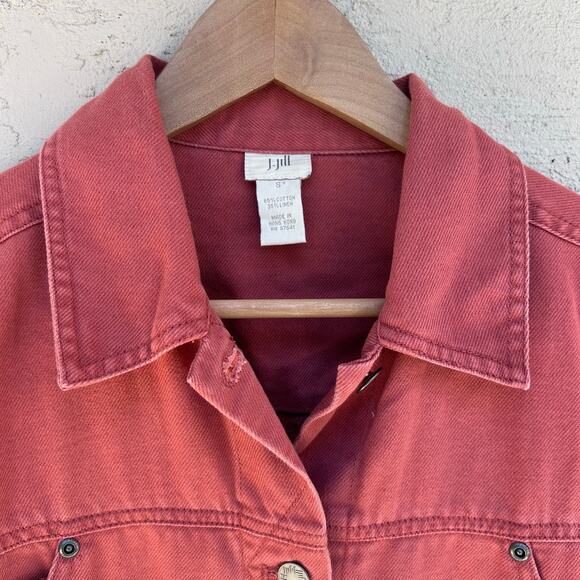 Vintage J. Jill Linen Blend Jacket Size Womens Small - Picture 4 of 5
